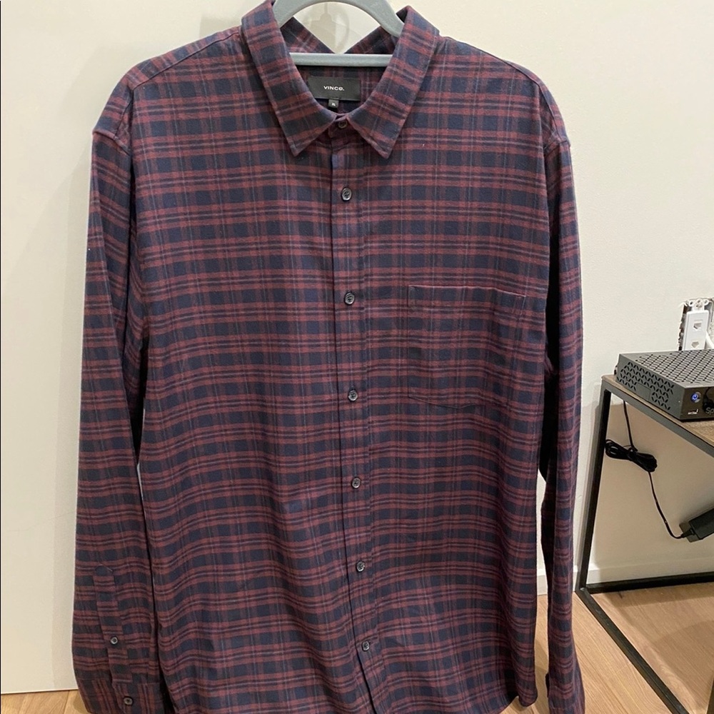 Vince flannel